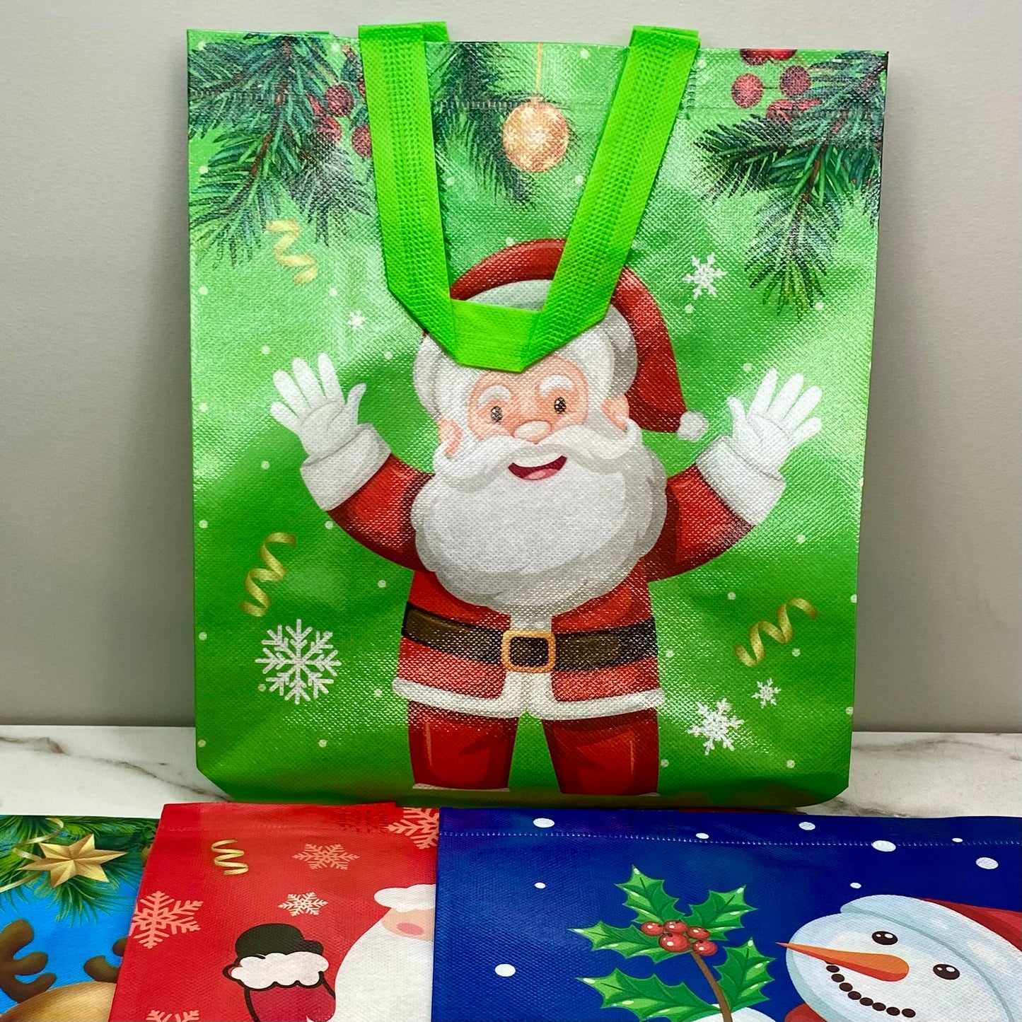 Reusable Tote Bag - Christmas Characters