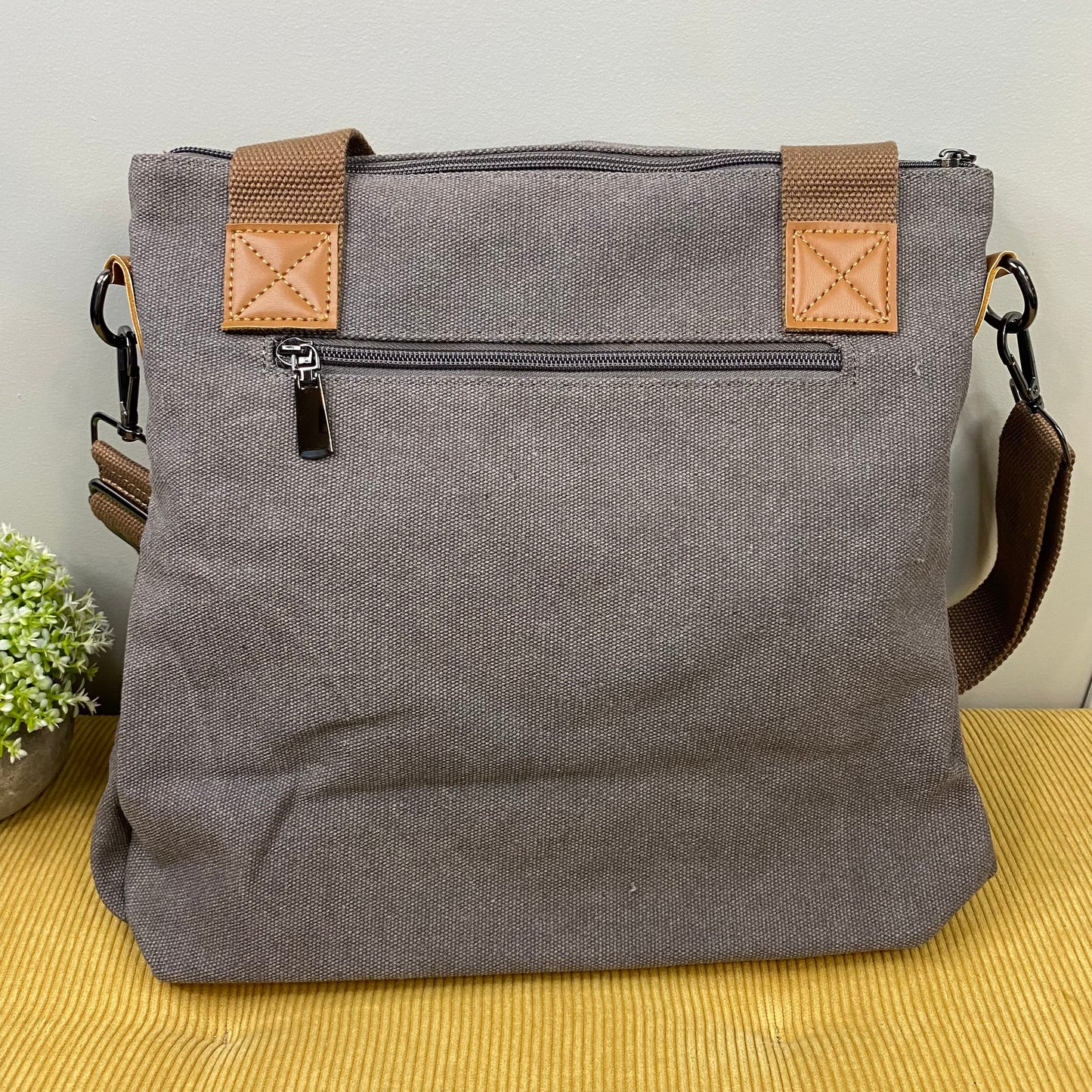 Caitlin - Canvas Satchel