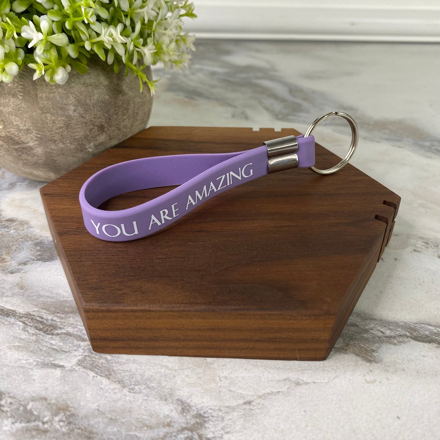 Keychain - Silicone Affirmation Motivation