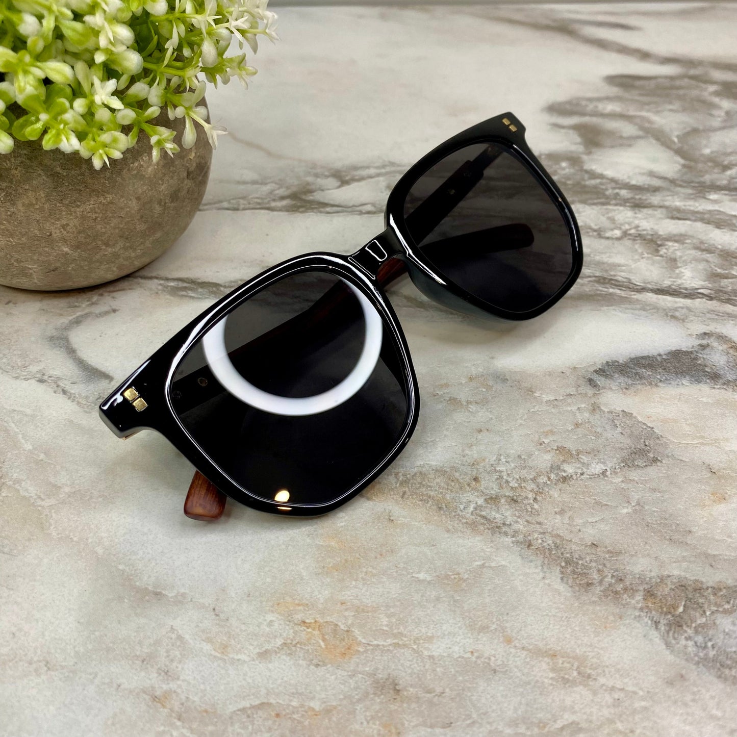 Sunglasses - Style F - Black Black