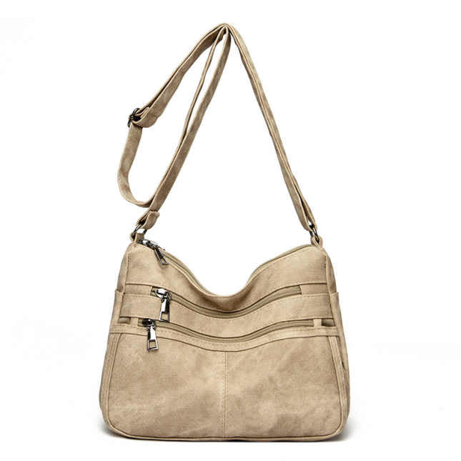 Laura Purse - Denim Suede