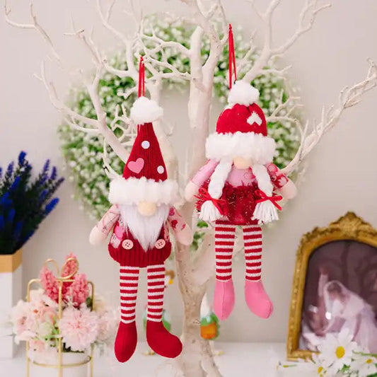 Gnome - Valentine #12 - Stripe Long Legs - PREORDER