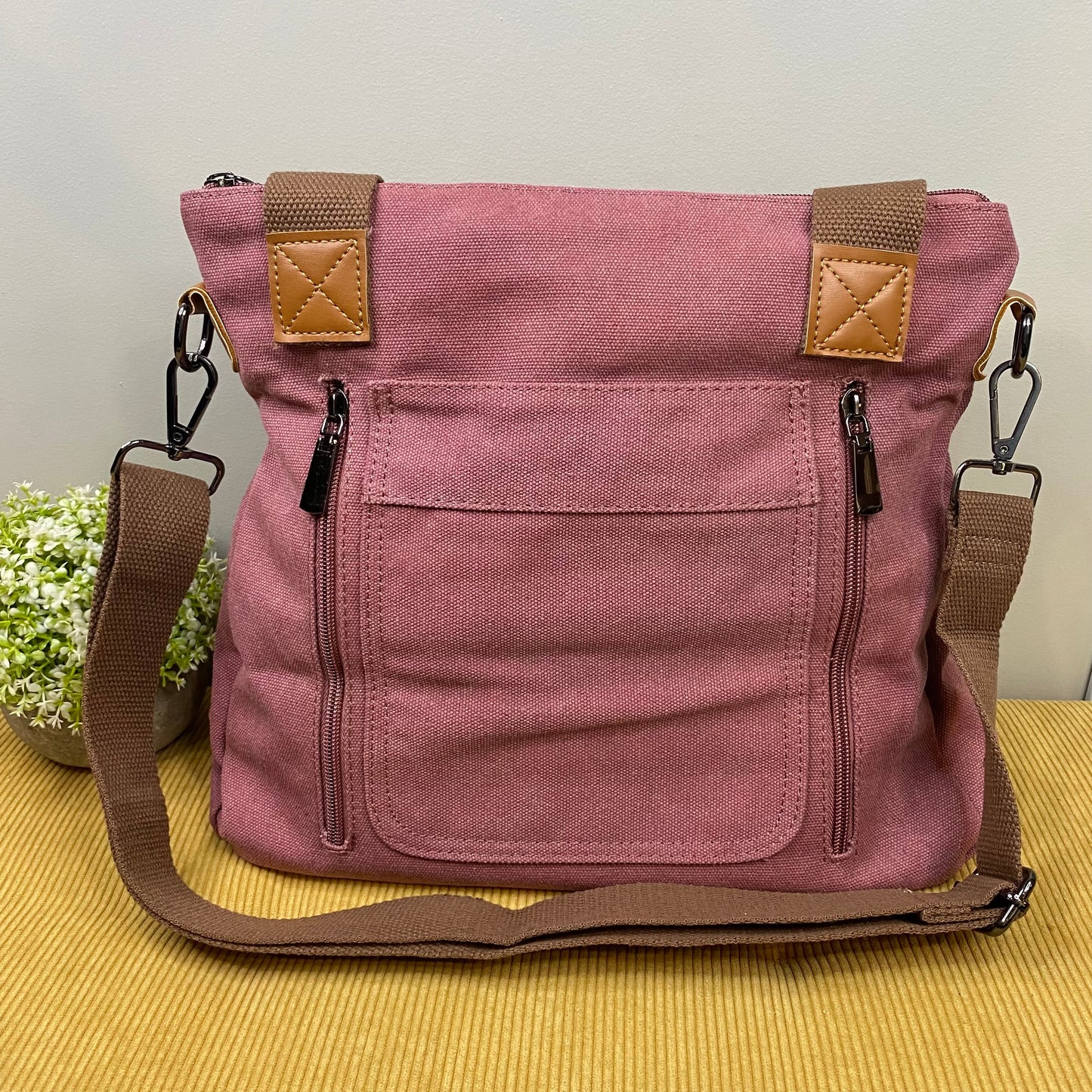 Caitlin - Canvas Satchel